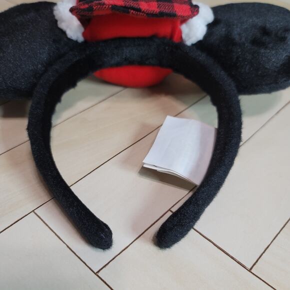 Disney Black & Red Plaid Buffalo Mickey Mouse Ears Headband main image 12